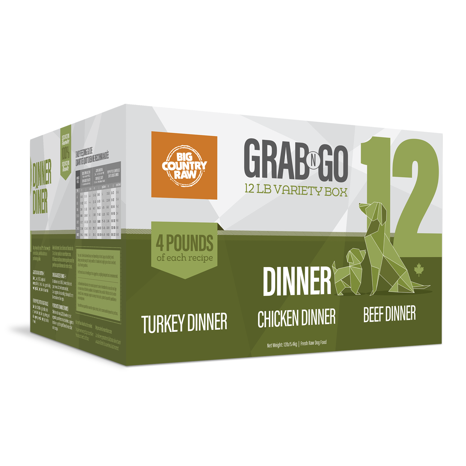 Big Country Raw - Grab N Go - Dinner Blend