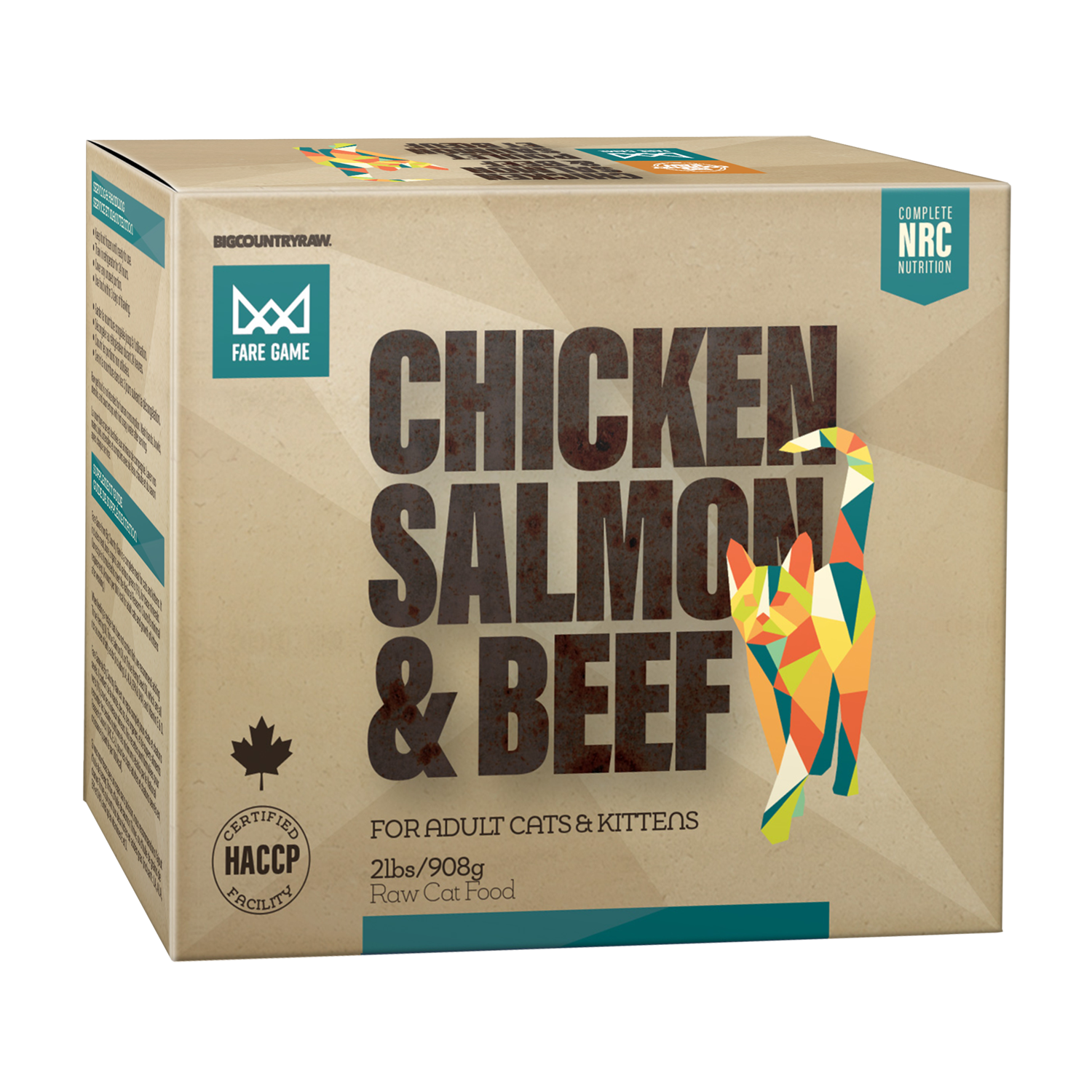 Big Country Raw - Fare Game - Chicken, Salmon & Beef