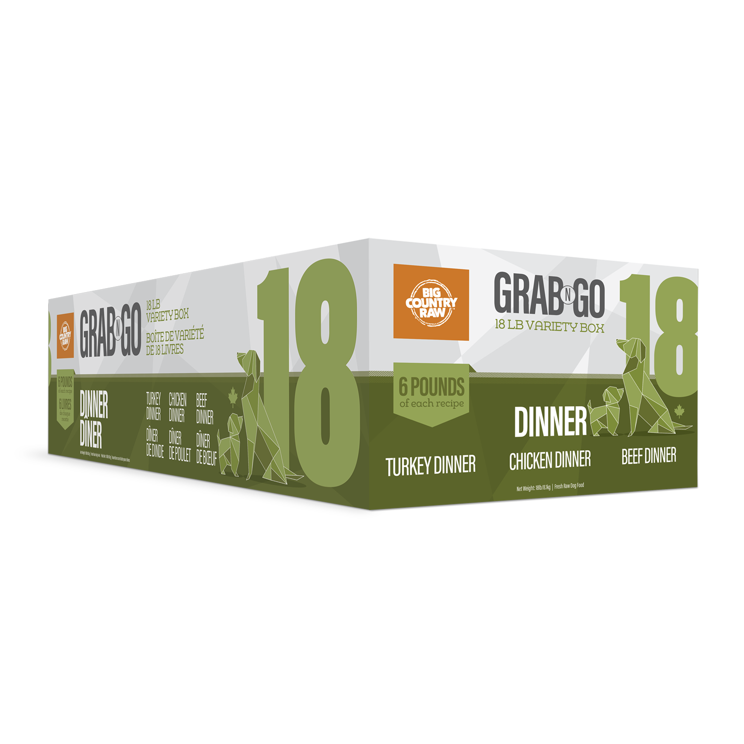 Big Country Raw - Grab N Go - Dinner Blend