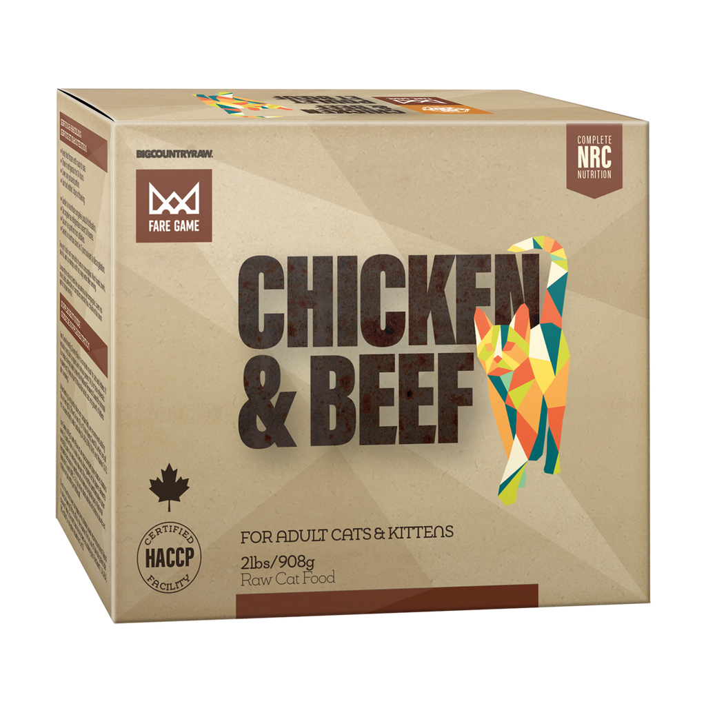 Big Country Raw - Fare Game - Chicken & Beef