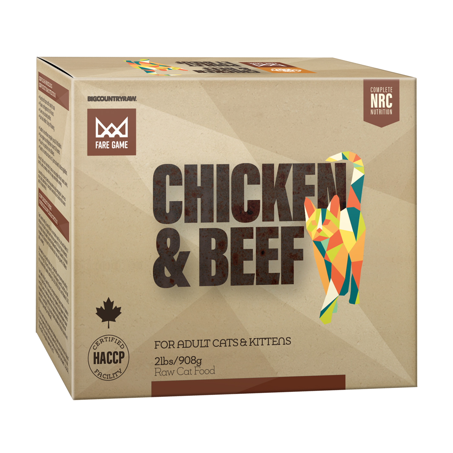 Big Country Raw - Fare Game - Chicken & Beef