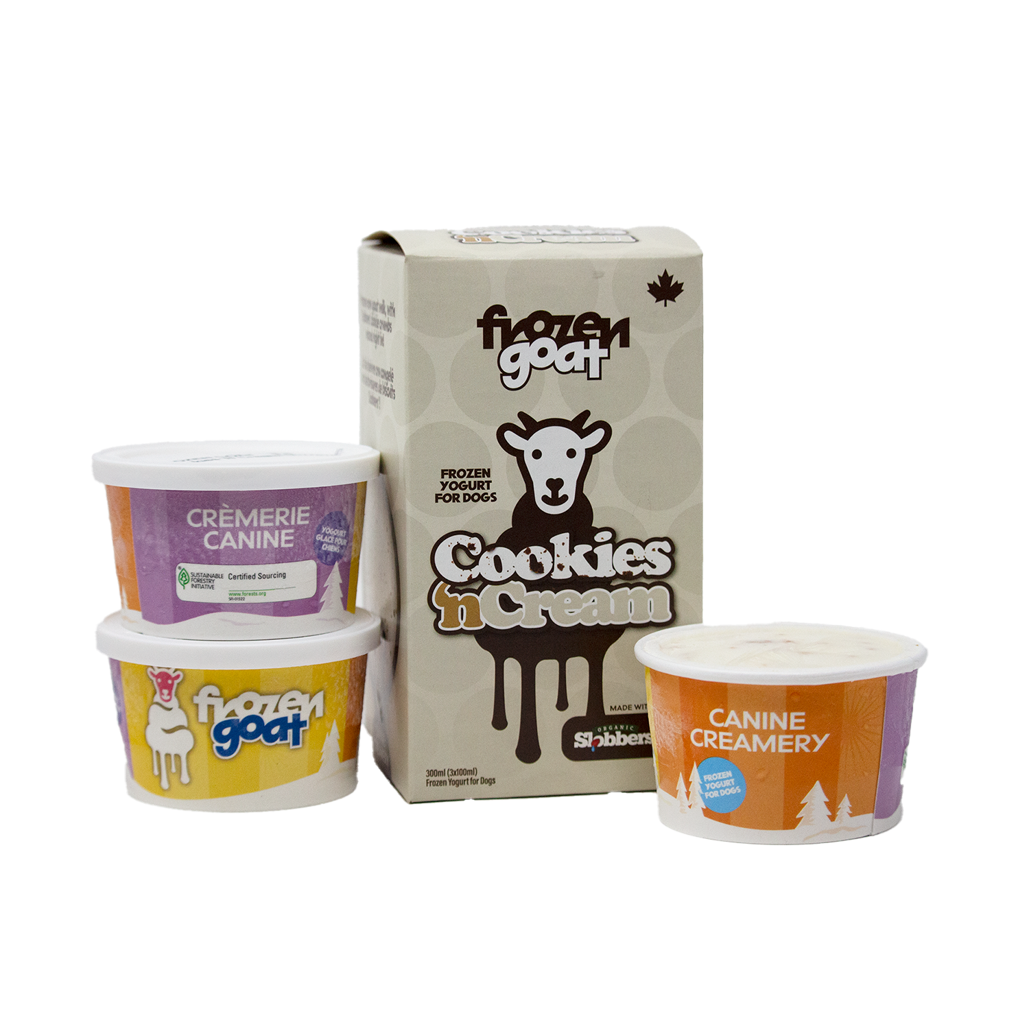 Big Country Raw - Frozen Goat - Cookies N Cream