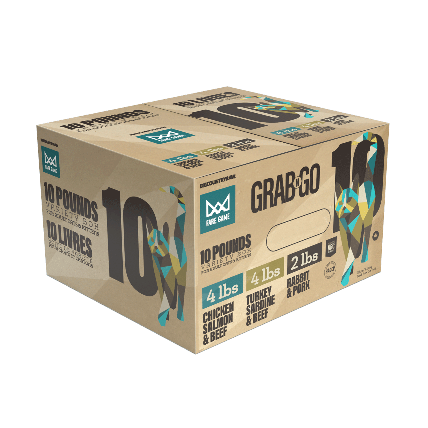 Big Country Raw - Fare Game - Variety Box