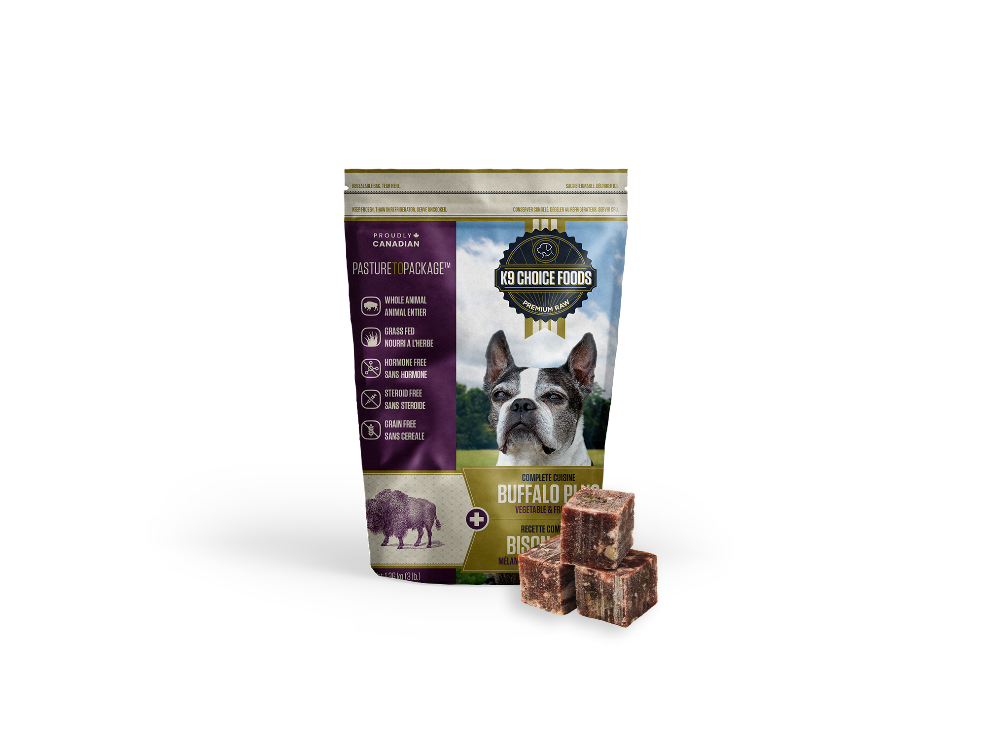 K9 Choice - Lil Guys - Buffalo Plus