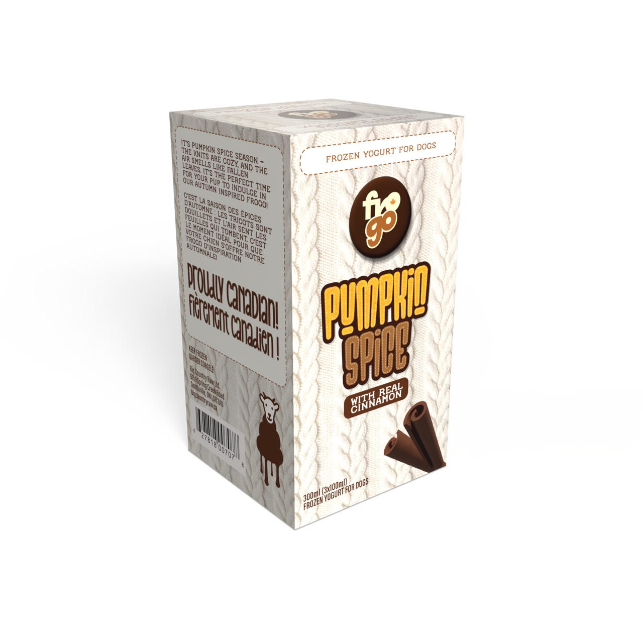 Big Country Raw - Frozen Goat - Pumpkin Spice