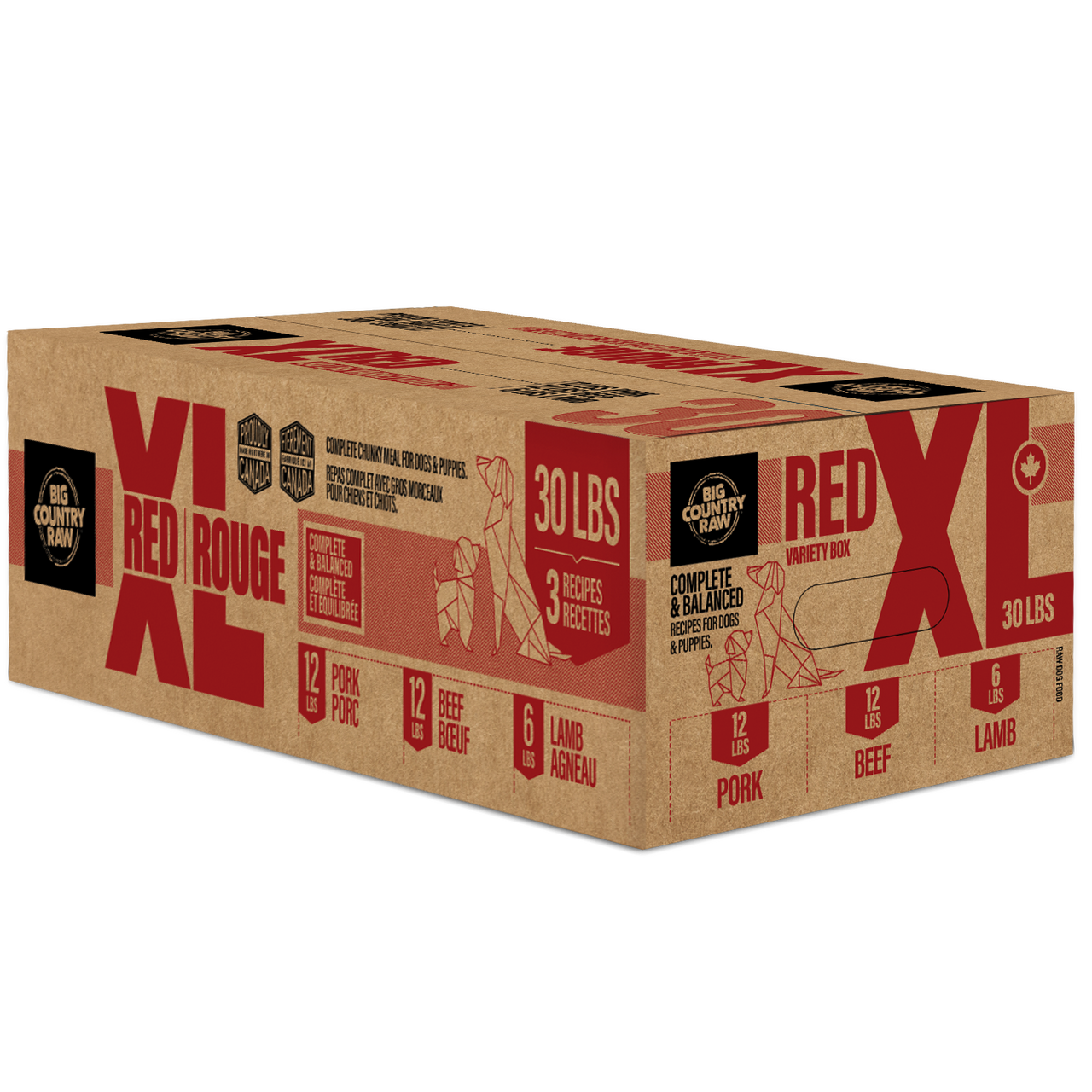 Big Country Raw - XL Red Meat