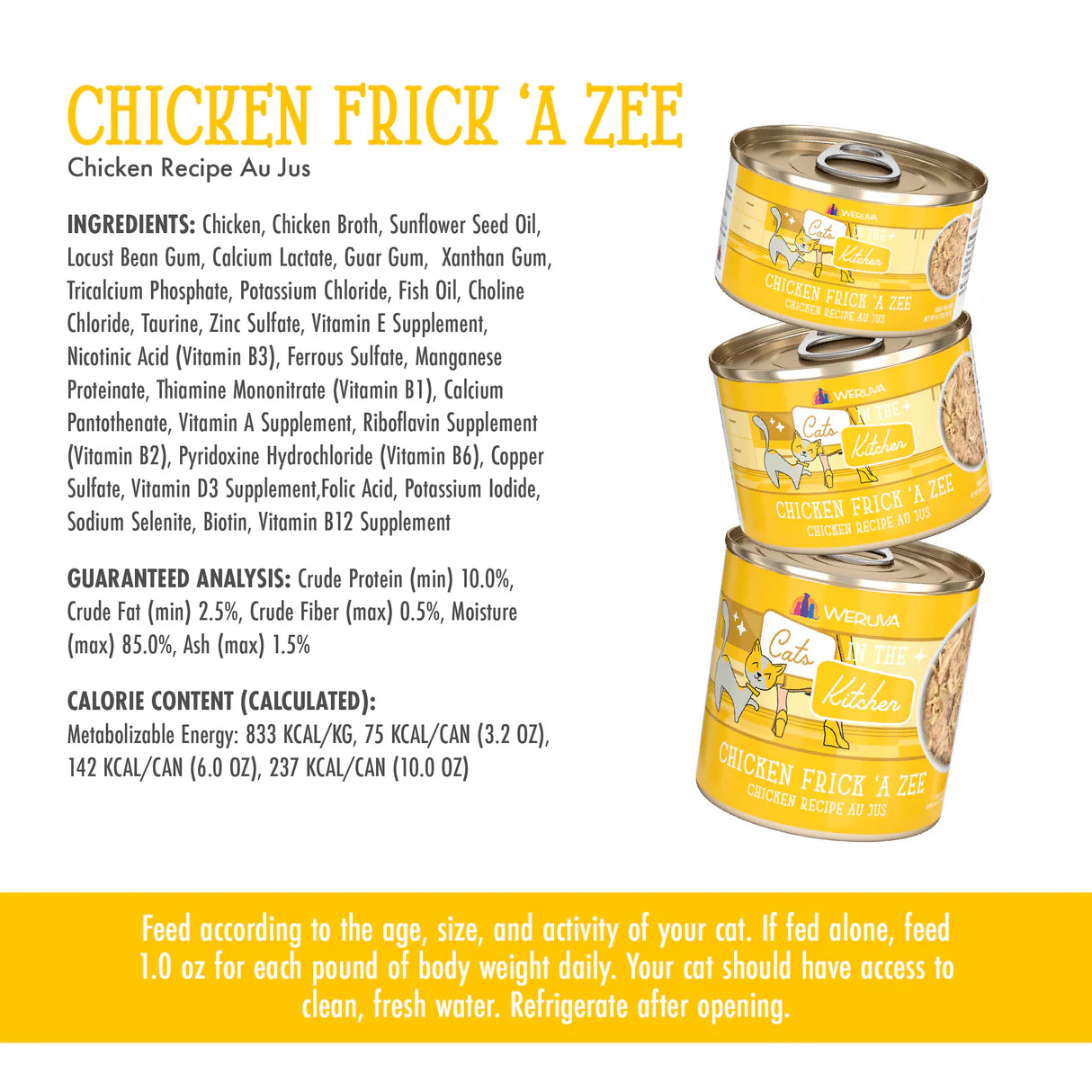 Weruva - Cats in the Kitchen - Chicken Frick 'A Zee