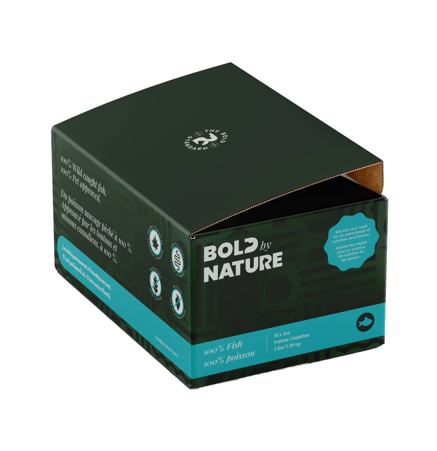 Bold by Nature - Fish Topper