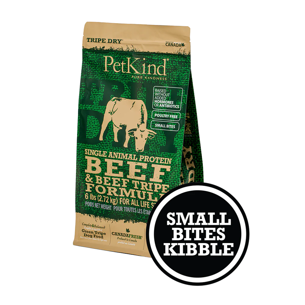 Petkind - Single Animal Protein - Green Tripe & Beef Formula
