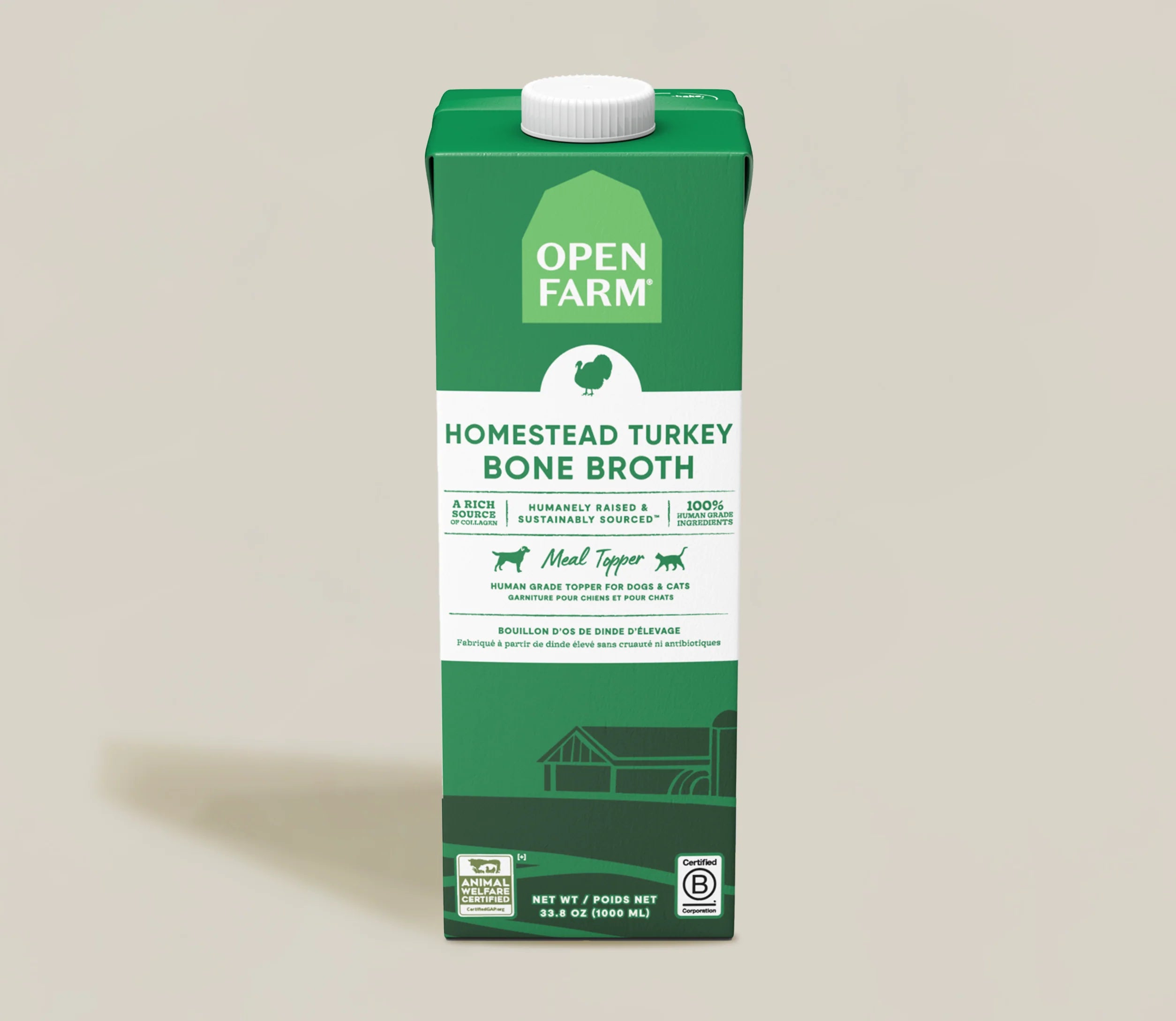 Open Farm - Bone Broth - Homestead Turkey