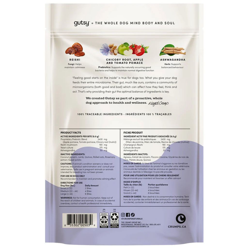 Crumps Naturals - Gutsy - Calm Bites