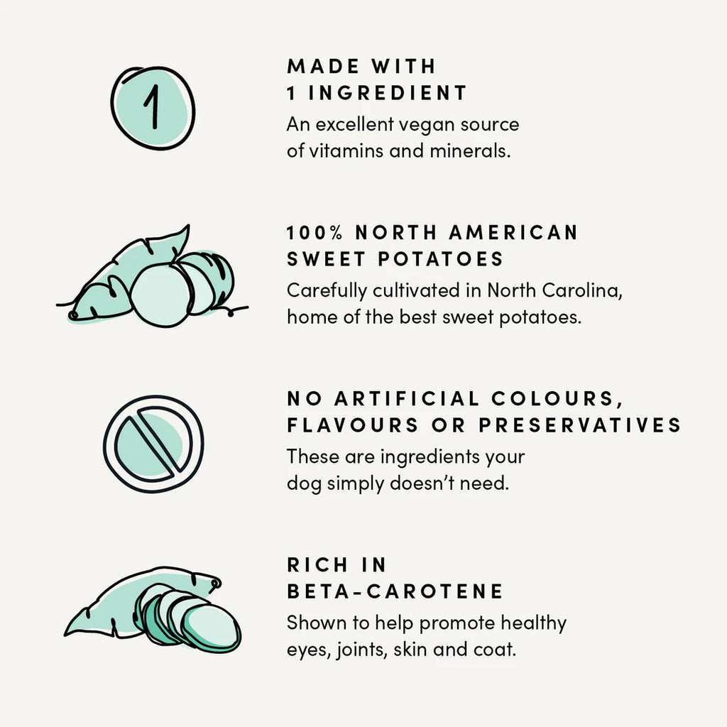 Crumps' Naturals - Sweet Potato Chews