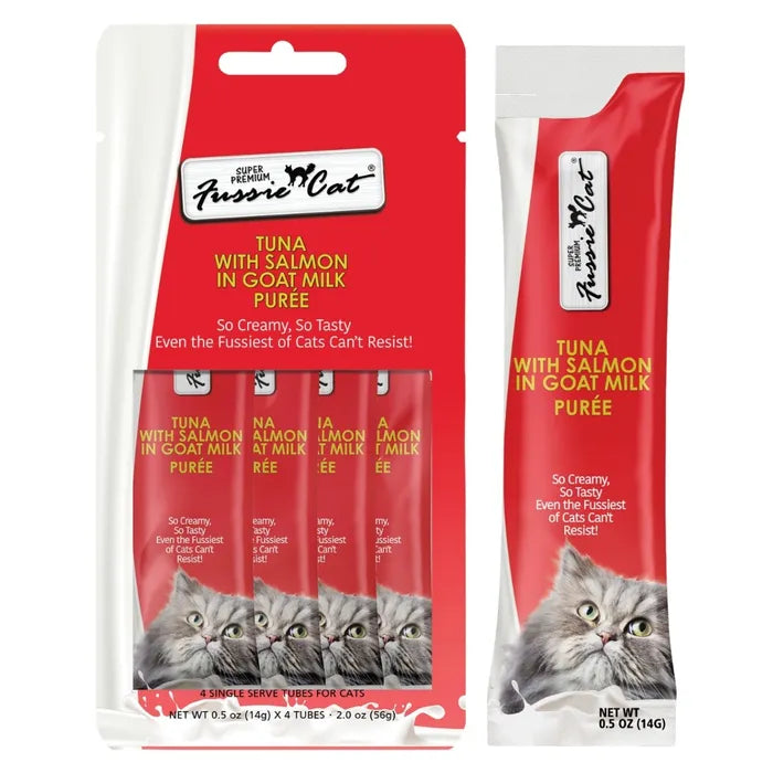 Fussie Cat - Tuna with Salmon in Goat Milk