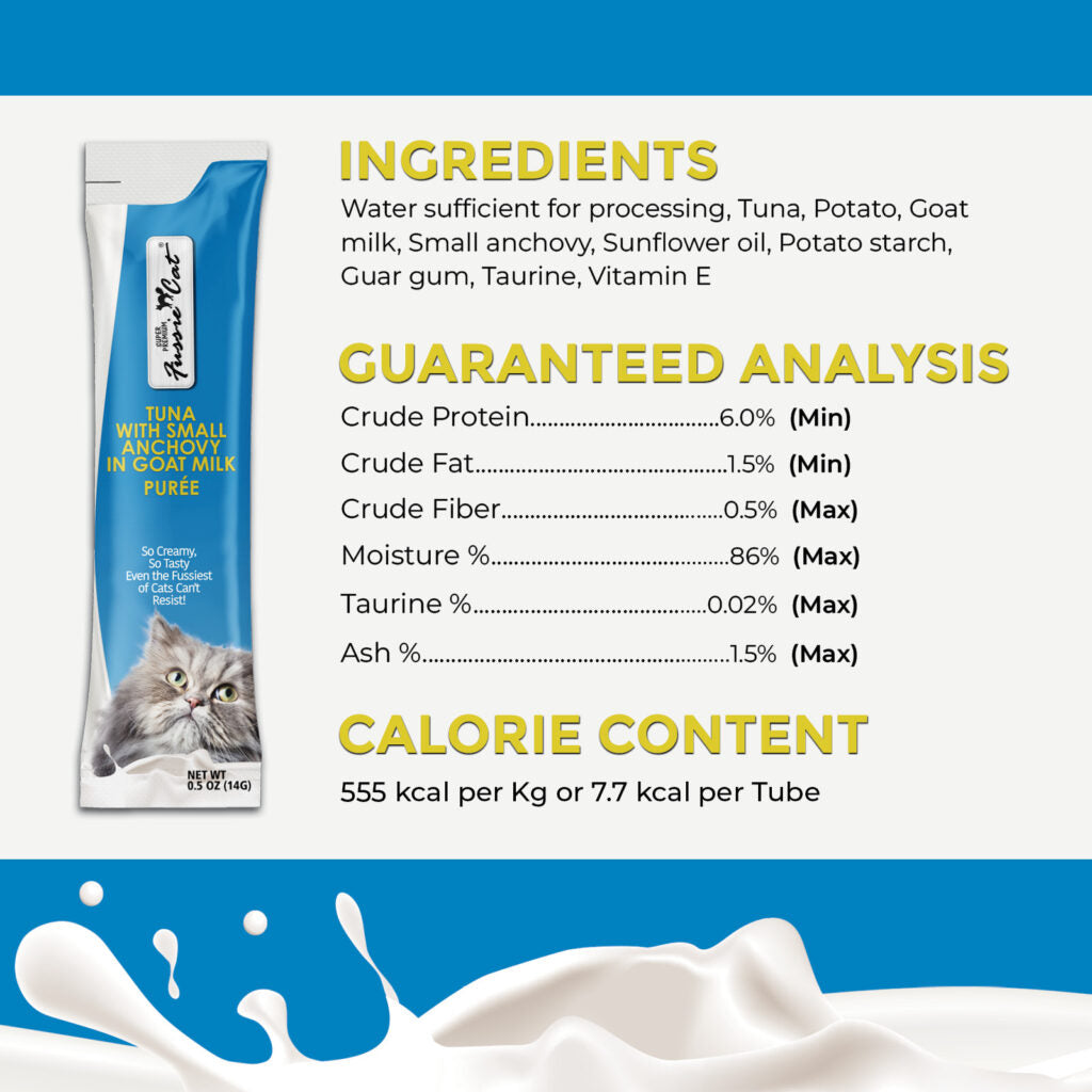 Fussie Cat - Tuna with Anchovy in Goat Milk